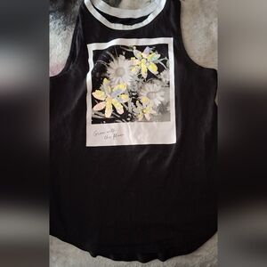 Kids Black Graphic Tee